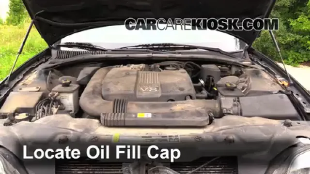 2002 Lincoln LS 3.9L V8 Oil Add Oil